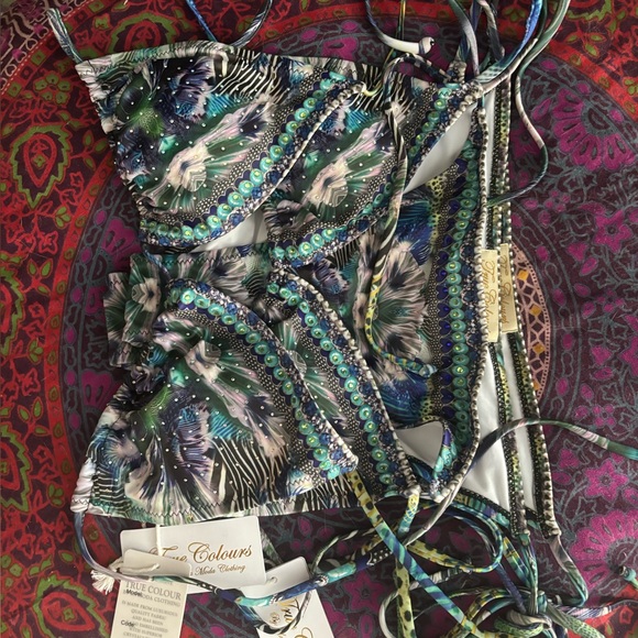 Indigo Bikini NWT - Picture 4 of 6